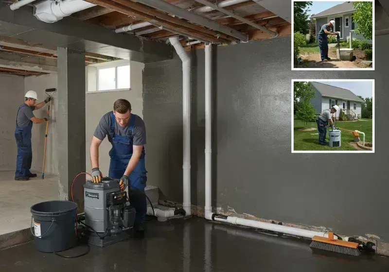 Basement Waterproofing and Flood Prevention process in Benld, IL